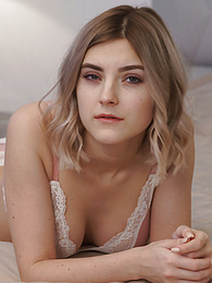 UhTeens presents: Lady Jay In Sexy Silk Lingerie